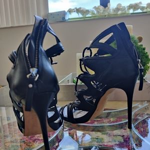 Black Zara heels